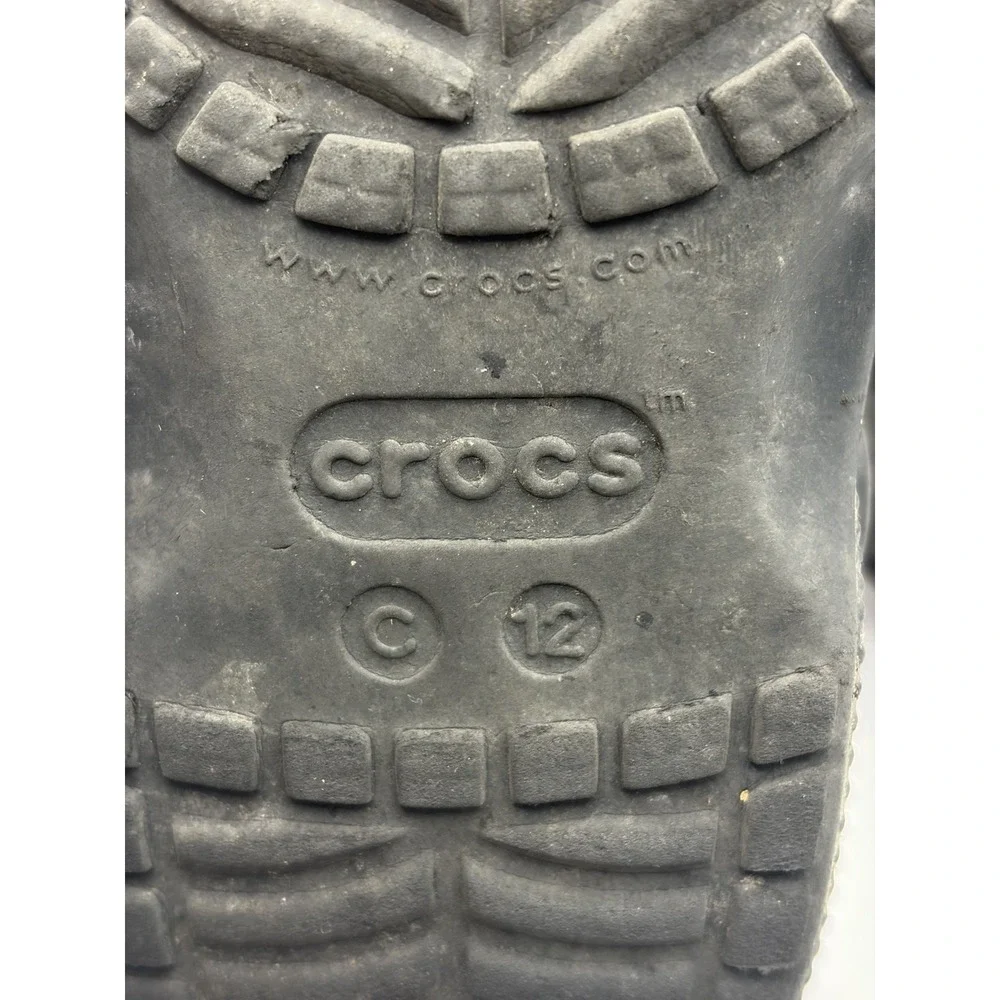 Crocs Classic Solar Rainbow Tie Dye Clogs Youth C 12